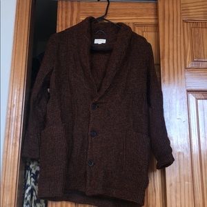 Billy Reid brown/black sweater xs cardigan